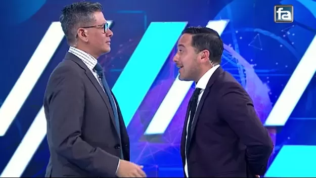Erick Osores recrea con Óscar Del Portal el incidente entre Andy Polo y Erinson Ramírez