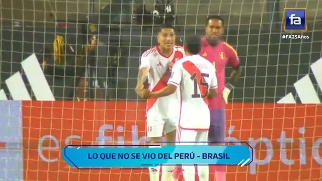 Fútbol en América captó detalles todavía no vistos del gol de Brasil ante Perú