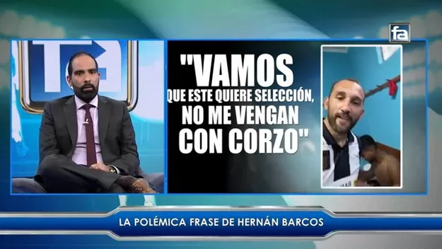 Fútbol en América: Conductores consideraron que se agrandó el comentario de Barcos a Corzo