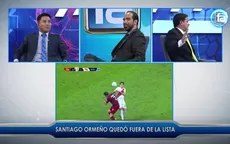Fútbol en América: Se calentó el debate por la ausencia de Santiago Ormeño en convocatoria - Noticias de america