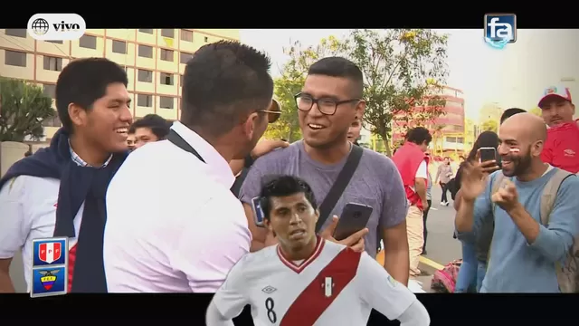 Los momentos anteriores al Perú-Ecuador fueron de fiesta | Video: América Televisión