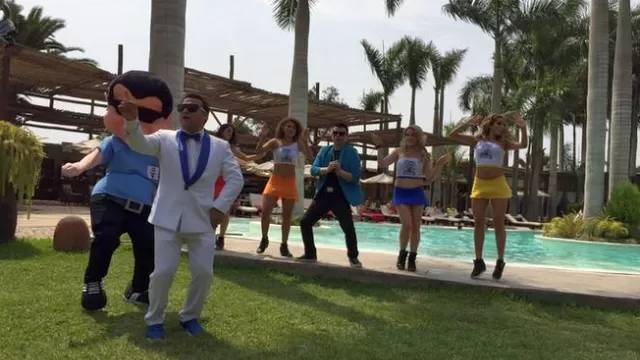 Juan Carlos Orderique y el videoclip de 'El Baile del Chicle'