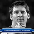 El fin de la era Messi en Barcelona al estilo de Fútbol en América