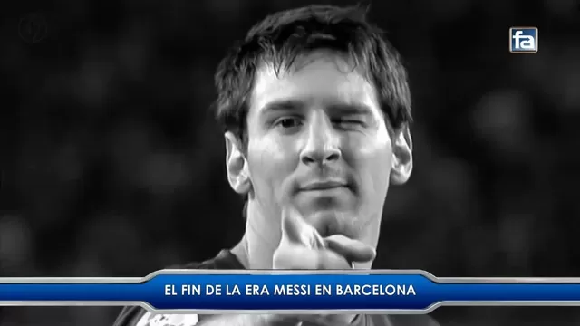 El fin de la era Messi en Barcelona al estilo de Fútbol en América