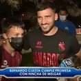 Melgar: Bernardo Cuesta cumplió promesa a hincha del club arequipeño