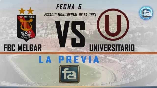 Melgar vs. Universitario: Vicentelo armó la previa del partido en Arequipa