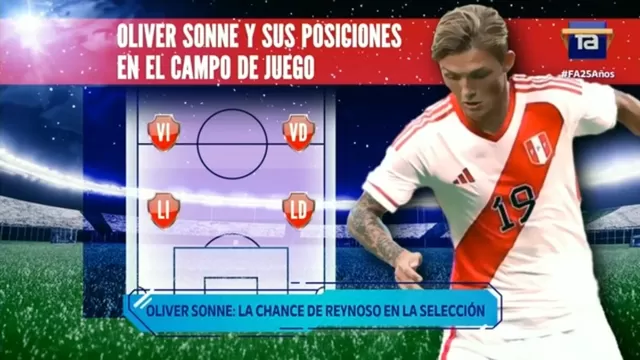 Oliver Sonne: La chance de Juan Reynoso en la selección peruana