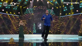 Óscar del Portal sorprendió a Gisela con su ingreso en 'El Gran Show'