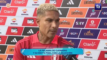 Paolo Guerrero, delantero de 40 años. | Foto: Captura Fútbol en América