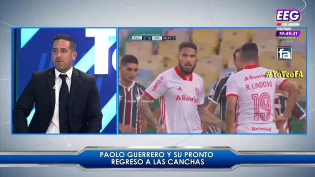 Paolo Guerrero: Del Portal sorprende al señalar cuándo volvería al fútbol el Depredador