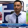 Pedro Aquino y su divertido &#39;WhatsFA&#39; en Fútbol en América