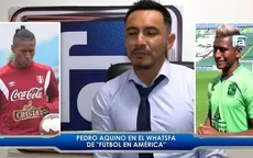 Pedro Aquino y su divertido 'WhatsFA' en Fútbol en América - Noticias de whatsfa