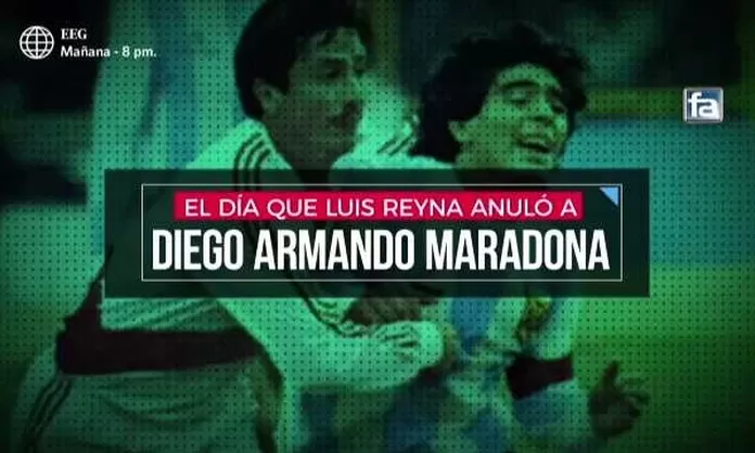 Selección peruana: La historia marca de Reyna a Maradona en el triunfo sobre Argentina | America deportes
