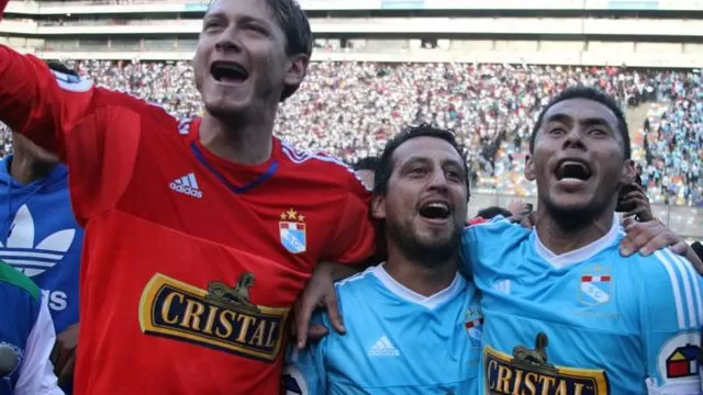 Sporting Cristal: así celebraron sus jugadores en el Monumental