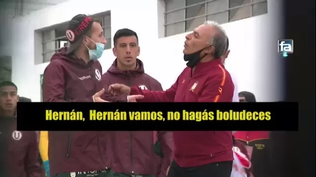 Universitario: El incidente de Hernán Novick tras el partido ante Ayacucho FC