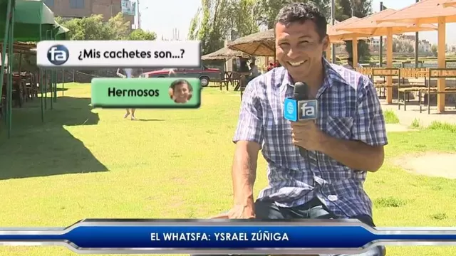 Ysrael Zúñiga: revive el divertido 'WhatsFA' del 'Cachete'