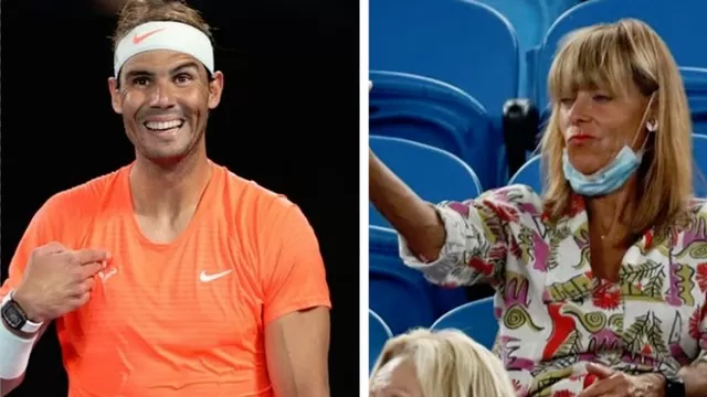 Abierto de Australia: Mujer hizo gesto obsceno a Rafael Nadal y el tenista reaccionó con una sonrisa