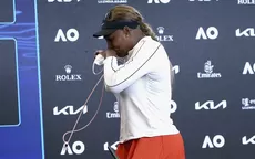 Abierto de Australia: Serena Williams no pudo contener las lágrimas y abandonó la rueda de prensa - Noticias de tenis