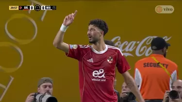 Abou Ali había anotado el 1-0 de Al Ahly vs Inter tras una gran definición / Captura / América TV Abou Ali había anotado el 1-0 de Al Ahly vs Inter tras una gran definición / Captura / América TV