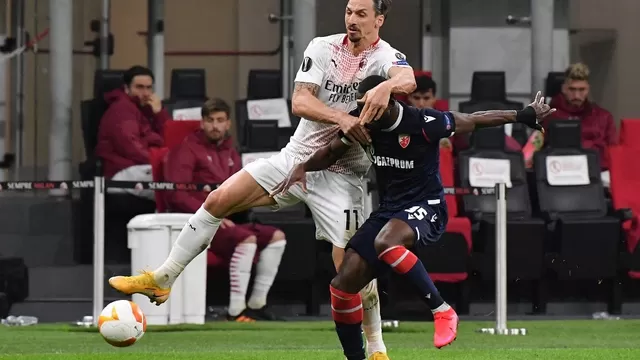  AC Milan empató 1-1 ante Estrella Roja, pero entró a octavos de la Europa League 