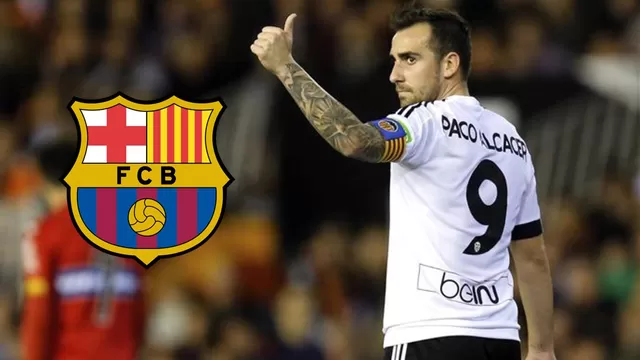 El acuerdo entre el Barcelona y Paco Alcácer se hará oficial el martes