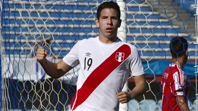 Adrián Ugarriza, delantero de 23 años. | Foto: AFP