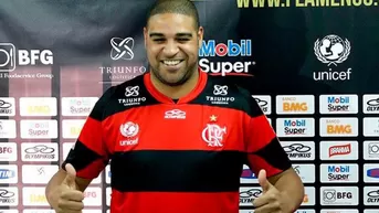 Adriano insiste en su posible retorno y se ofrece gratis al Flamengo