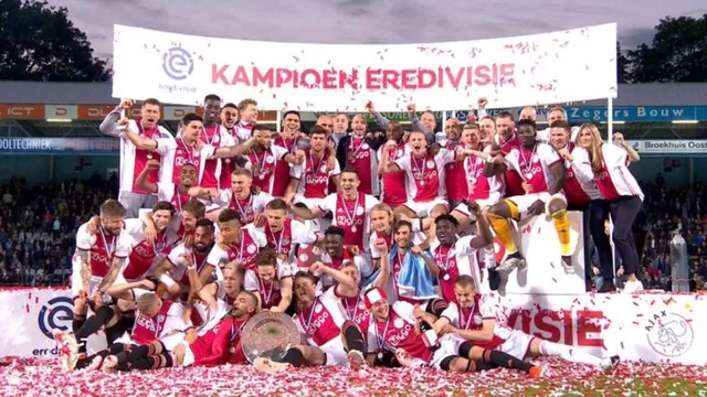 Ajax conquistó por 34° vez la Eredivisie de su historia. | Video: Ajax