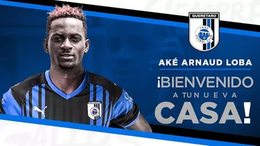 Ake Loba tiene 20 a&amp;ntilde;os. | Foto: @Club_Queretaro