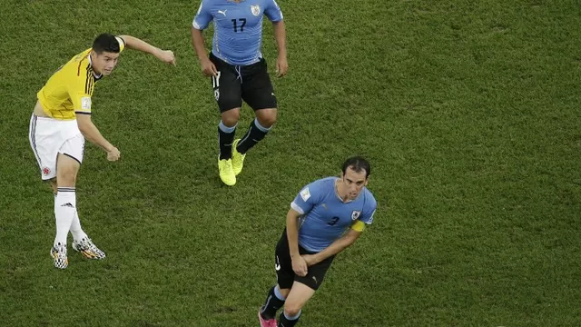 Al detalle: revive el primer golazo de James Rodríguez a Uruguay-foto-4