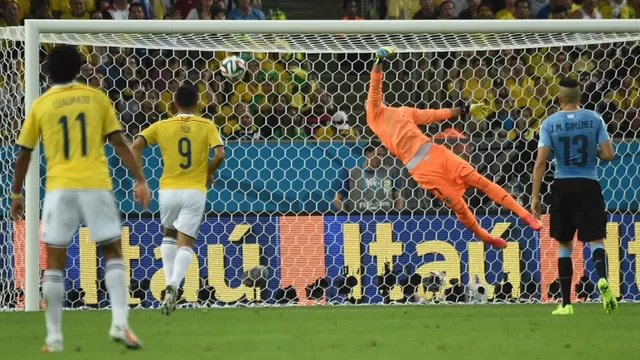 Al detalle: revive el primer golazo de James Rodríguez a Uruguay-foto-5