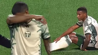 ¡Alarmas en la Videna! Miguel Araujo salió lesionado en derrota del Portland Timbers