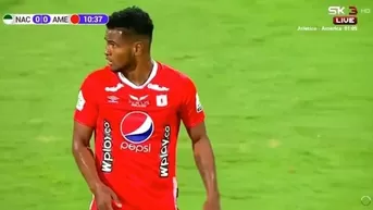 Aldair Rodríguez debutó en empate del América de Cali ante Atlético Nacional