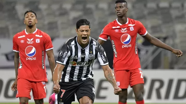 Con Aldair Rodríguez hasta el minuto 65, América de Cali cayó 2-1 ante Atlético Mineiro por Libertadores