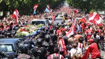 Alejandro Sabella: Multitudinario último adiós a Pachorra en La Plata