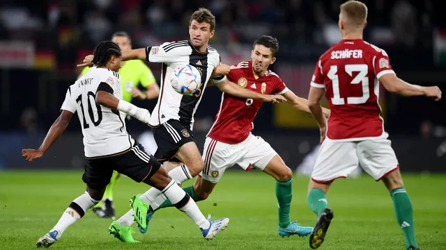 Alemania cayó 1-0 en casa por sorpresa ante Hungría por la Nations League