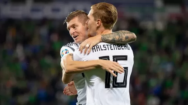 Alemania derrotó 2-0 a Irlanda del Norte y va firme rumbo a la Euro 2020