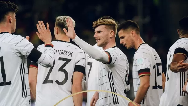 Alemania disputará un nuevo amistoso el martes frente a Países Bajos. | Foto: Twitter.
