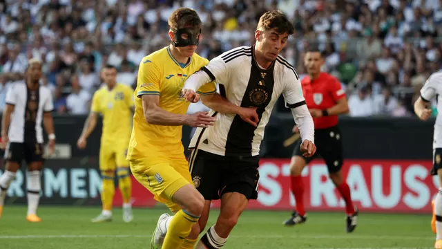 Alemania empató 3-3 ante Ucrania y sigue generando dudas en sus hinchas