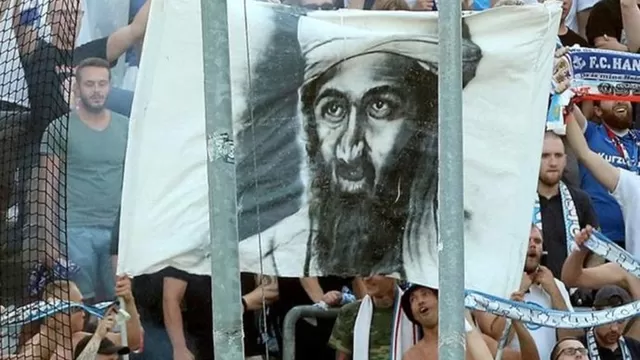 Alemania: hinchas del Hansa Rostock exhibieron bandera de Bin Laden