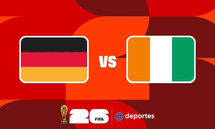 Alemania vs Costa de Marfil por Mundial 2026: fecha y hora
