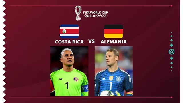 Alemania vs. Costa Rica: Posibles alineaciones y hora del partido por el grupo E