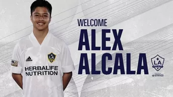 Alex Alcalá, el 'Messi mexicano', firmó por el Galaxy de Los Ángeles