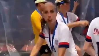 Alex Morgan celebra el título mundial con baile y es furor en las redes