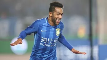 Alex Teixeira: fichaje más caro de la historia de China debutó con doblete