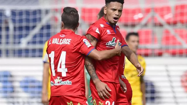 Callens salvó al Numancia de una derrota en la liga de ascenso de España