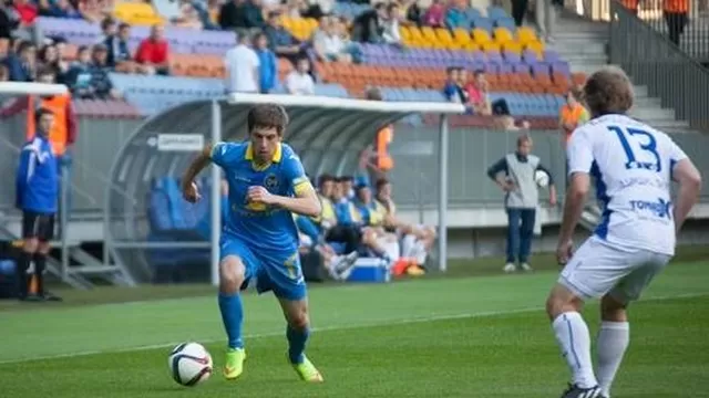 Alexei Ríos anotó un golazo para el BATE Borisov ante el Vitebsk