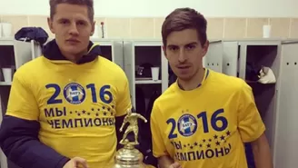 Alexei Ríos campeón: BATE Borisov ganó la Liga Premier de Bielorrusia