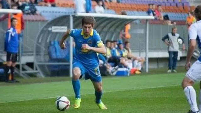 Alexei Ríos hizo un doblete en goleada del BATE Borisov en Bielorrusia