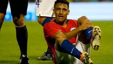 Alexis Sánchez no la pasa bien | Foto: Publimetro Chile.